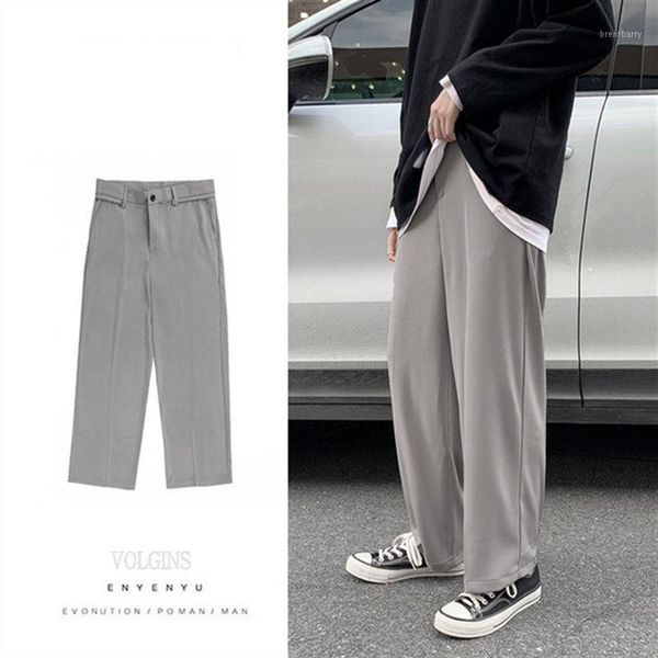 men's pants men's casual oversize man thin straight nice summer fashion solid color trousers male clothing, Black
men's pants men's casual oversize man thin straight nice summer fashion solid color trousers male clothing, Black