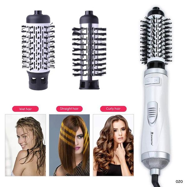 electric hair dryer comb air styler straightener and curling iron rotating brush hairdressing tool brushes
electric hair dryer comb air styler straightener and curling iron rotating brush hairdressing tool brushes