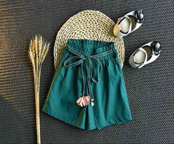 girls clothes set summer floral shirt amp short 2 pieces waist belt sets kid basic casula cotton clothing outfits, White
girls clothes set summer floral shirt amp short 2 pieces waist belt sets kid basic casula cotton clothing outfits, White