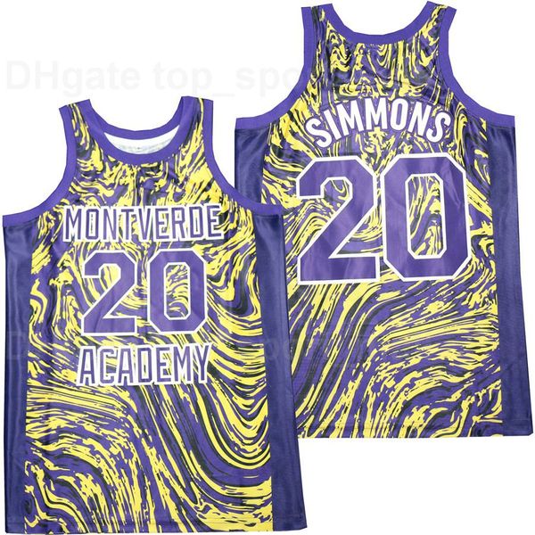 montverde academy 20 ben simmons basketball jersey men team color purple and white all stitched breathable pure cotton excellent quality, Black
montverde academy 20 ben simmons basketball jersey men team color purple and white all stitched breathable pure cotton excellent quality, Black