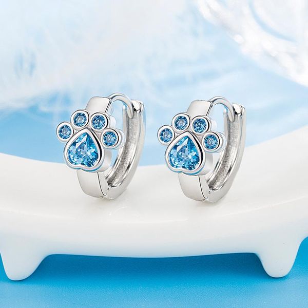 stud cute blue zircon cat claw design earrings for women girls personality ear piercing jewelry 2021 fashion, Golden;silver
stud cute blue zircon cat claw design earrings for women girls personality ear piercing jewelry 2021 fashion, Golden;silver