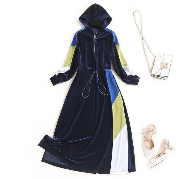 casual dresses 2021 women autumn winter warm loose hooded dress lantern sleeve patchwork velvet hoodie vestido plus size, Black;gray
casual dresses 2021 women autumn winter warm loose hooded dress lantern sleeve patchwork velvet hoodie vestido plus size, Black;gray