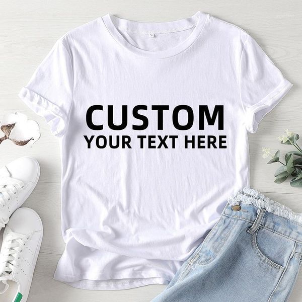 custome women's t-shirts women clothes 2021 woman fashion clothing graphic tee oversized t shirt summer ladies t-shirt, White
custome women's t-shirts women clothes 2021 woman fashion clothing graphic tee oversized t shirt summer ladies t-shirt, White