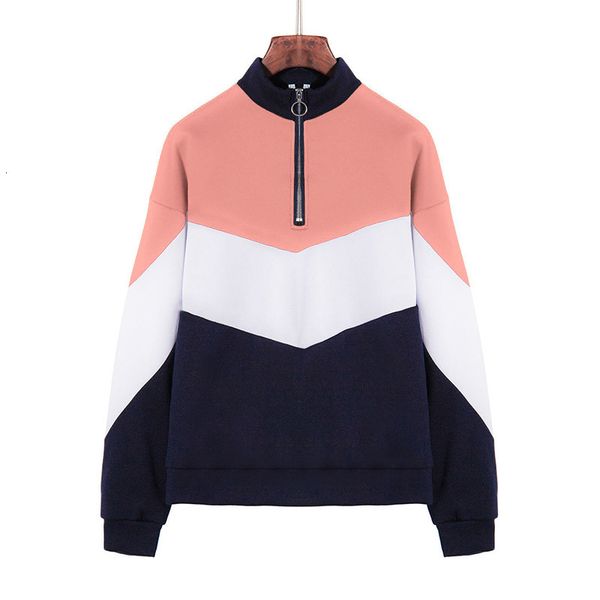 women's hoodies & sweatshirts womens sweater fleece shirt casual loose zipper contrast color stitching collar long sleeve 2xl nab8, Black
women's hoodies & sweatshirts womens sweater fleece shirt casual loose zipper contrast color stitching collar long sleeve 2xl nab8, Black