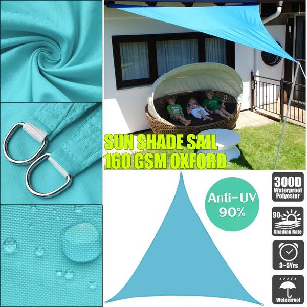 shade 300d 8 sizes regular triangle sail waterproof polyester awning sky blue sun outdoor shelter garden camping canopy shed
shade 300d 8 sizes regular triangle sail waterproof polyester awning sky blue sun outdoor shelter garden camping canopy shed