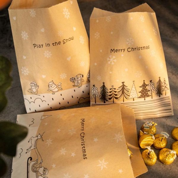 christmas decorations with twine kraft paper material retro style for candy cookie cake packing gift bag wrapping bags supplies
christmas decorations with twine kraft paper material retro style for candy cookie cake packing gift bag wrapping bags supplies