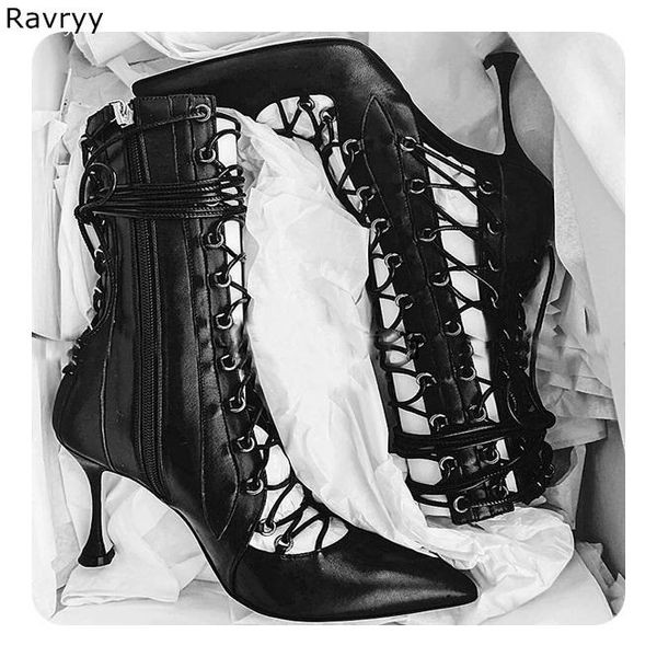 summer fashion lace up woman sandals cut outs short black sandal boots cross tied pumps thin heel female party dress shoes
summer fashion lace up woman sandals cut outs short black sandal boots cross tied pumps thin heel female party dress shoes