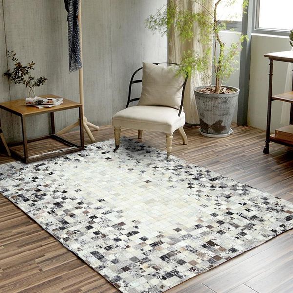 carpets european style simple living room bedroom tea table rugs cowhide manual stitching carpet luxurious large rug xw01
carpets european style simple living room bedroom tea table rugs cowhide manual stitching carpet luxurious large rug xw01