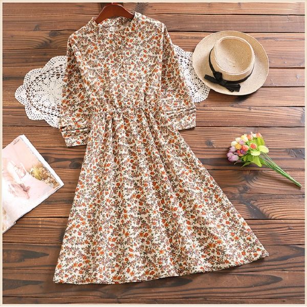 2021mori girl spring autumn women corduroy dress 29 patterns casual elastic-waisted vintage vestidos long sleeve korean sweet dress, Black;gray
2021mori girl spring autumn women corduroy dress 29 patterns casual elastic-waisted vintage vestidos long sleeve korean sweet dress, Black;gray