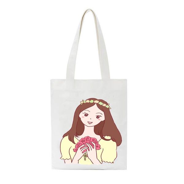shopping bags fashion women canvas shoulder bag university harajuku vintage ulzzang cartoon beauty girl print korean fabric tote
shopping bags fashion women canvas shoulder bag university harajuku vintage ulzzang cartoon beauty girl print korean fabric tote