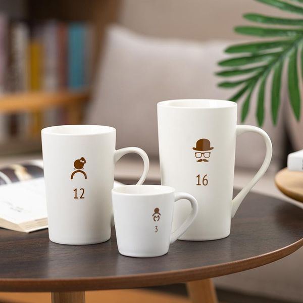 mugs ceramic parent-child mug mom and dad baby home water cup fashion simple coffee milk cute cups
mugs ceramic parent-child mug mom and dad baby home water cup fashion simple coffee milk cute cups