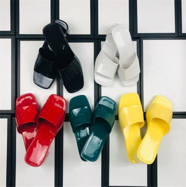 new women jelly sandals high heels slippers slides fashion beach thick bottom slipper platform alphabet lady sandal rubber slide with box g0, Black
new women jelly sandals high heels slippers slides fashion beach thick bottom slipper platform alphabet lady sandal rubber slide with box g0, Black
