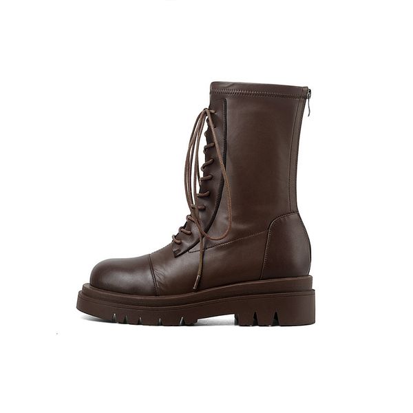 asumer arrives fall winter women comfortable flatfoot shoes fashion boots woman, Black