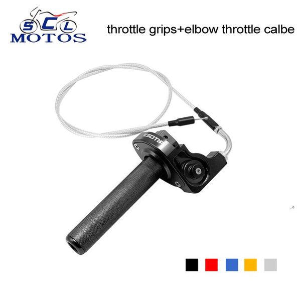 handlebars sclmotos-7/8'' quick action twist throttle grips & elbow cable for crf klxr 110 125 150 200 250cc dirt pit bike race
handlebars sclmotos-7/8'' quick action twist throttle grips & elbow cable for crf klxr 110 125 150 200 250cc dirt pit bike race