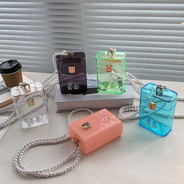 evening bags women's bag korean fashion transparent acrylic crossbody lipstick small square messenger pearl chain female purse
evening bags women's bag korean fashion transparent acrylic crossbody lipstick small square messenger pearl chain female purse