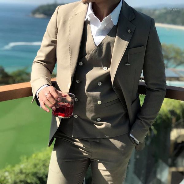 men's suits & blazers 2021 summer fashion formal green 3 piece ( coat+pants+vest) terno masculino groom wedding wear tuxedos party men, White;black
men's suits & blazers 2021 summer fashion formal green 3 piece ( coat+pants+vest) terno masculino groom wedding wear tuxedos party men, White;black