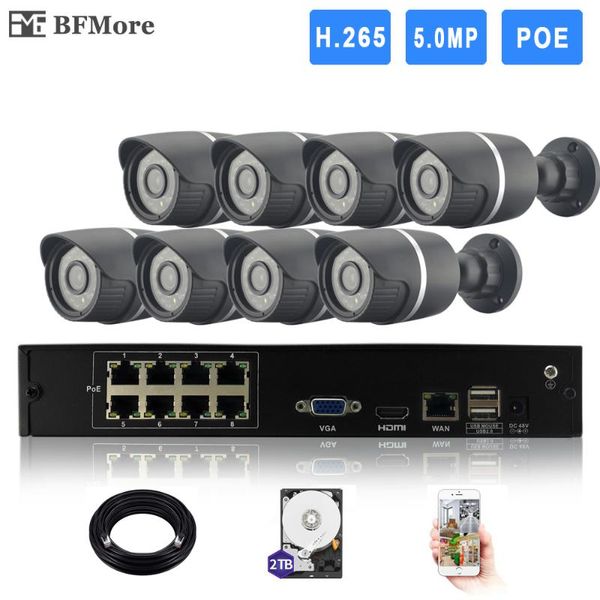 bfmore 8ch h.265+ h.265 5.0mp poe uhd nvr kit cctv system ip camera outdoor weatherproof video security surveillance set alarm systems
bfmore 8ch h.265+ h.265 5.0mp poe uhd nvr kit cctv system ip camera outdoor weatherproof video security surveillance set alarm systems