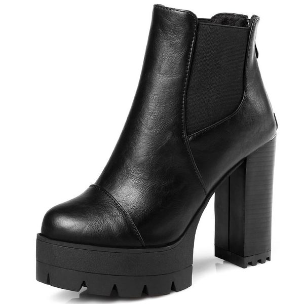 boots sarairis ladies fashion block heel ankle zipper platform patchwork women 2021 stylish party shoes woman, Black
boots sarairis ladies fashion block heel ankle zipper platform patchwork women 2021 stylish party shoes woman, Black