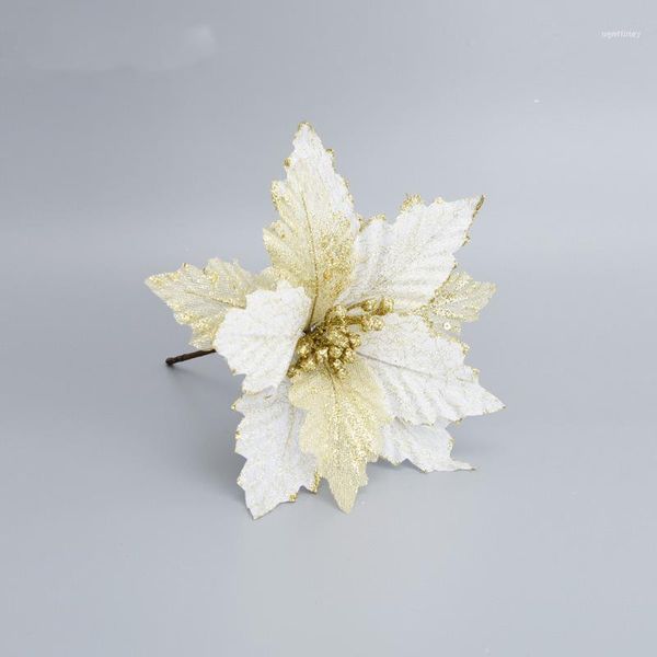 christmas decorations 10pcs diy cuttings artificial flannelette gauze flower gilding glitter poinsettia home ornaments festivals tree decor1
christmas decorations 10pcs diy cuttings artificial flannelette gauze flower gilding glitter poinsettia home ornaments festivals tree decor1