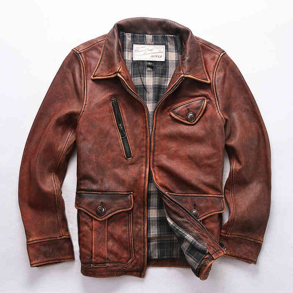 men's leather & faux real vintage with pockets 1920 sboy style jacket men brown limited edition cow coat male dklk, Black
men's leather & faux real vintage with pockets 1920 sboy style jacket men brown limited edition cow coat male dklk, Black