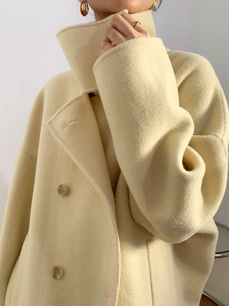 women's trench coats limited high end average double breasted simple cashmere female wool coat can custom size large t0h4, Tan;black
women's trench coats limited high end average double breasted simple cashmere female wool coat can custom size large t0h4, Tan;black