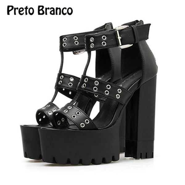 summer fashion hate sky high platform thick heel waterproof ultra nightclub women sandals, Black
summer fashion hate sky high platform thick heel waterproof ultra nightclub women sandals, Black