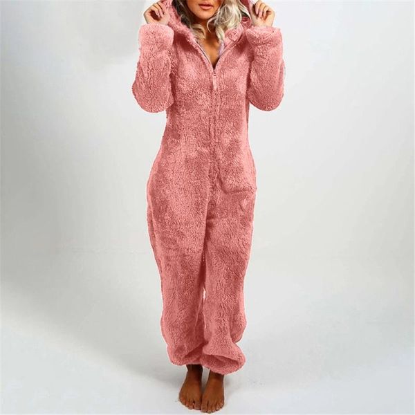 thick plush bodysuit women long sleeve hooded jumpsuit pajamas casual winter warm rompe sleepwear enterizos para mujer women's jumpsuit, Black;white
thick plush bodysuit women long sleeve hooded jumpsuit pajamas casual winter warm rompe sleepwear enterizos para mujer women's jumpsuit, Black;white