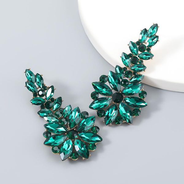 dangle & chandelier vintage exaggerated women deep green blue crystal rhinestone pendant long drop earrings for fashion jewelry, Silver
dangle & chandelier vintage exaggerated women deep green blue crystal rhinestone pendant long drop earrings for fashion jewelry, Silver