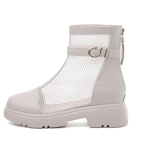 summer air mesh women ankle boots 2021 round toe med heels female shoes hollow out casual style square woman booties, Black
summer air mesh women ankle boots 2021 round toe med heels female shoes hollow out casual style square woman booties, Black