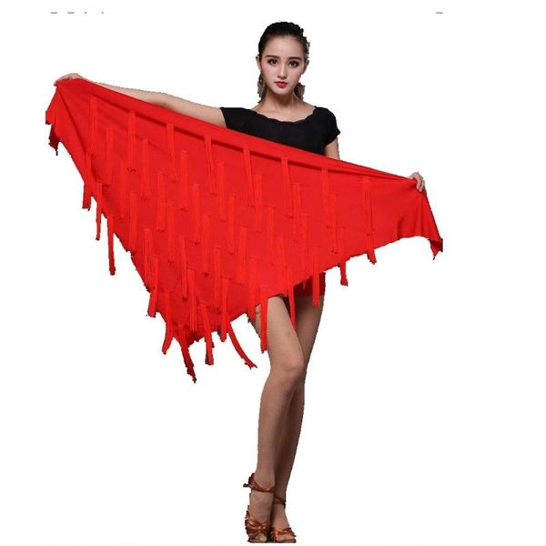 stage wear children's tassel triangle towel one skirt half latin training dance short women's band hip, Black;red
stage wear children's tassel triangle towel one skirt half latin training dance short women's band hip, Black;red