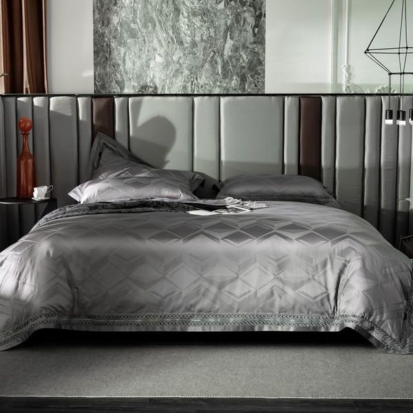 bedding sets 1000tc egyptian cotton vintage jacquard gray duvet cover set king size 4pcs luxury soft bed sheet pillowcases
bedding sets 1000tc egyptian cotton vintage jacquard gray duvet cover set king size 4pcs luxury soft bed sheet pillowcases