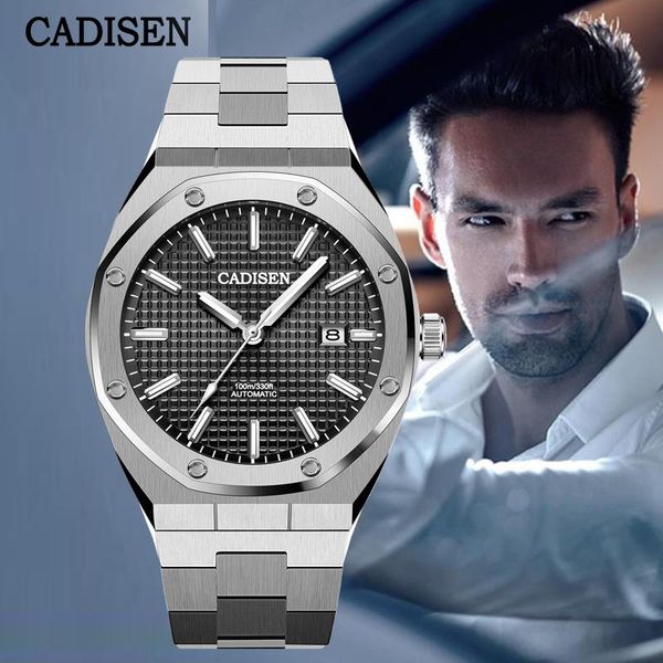 design brands black men watches 42mm mechanical automatic nh35a watch 100m waterproof business wristwatch wristwatches, Slivery;brown
design brands black men watches 42mm mechanical automatic nh35a watch 100m waterproof business wristwatch wristwatches, Slivery;brown