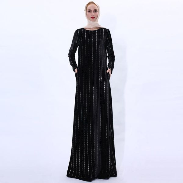 ethnic clothing muslim dress women autumn/winter sequined gold velvet long long-sleeved warm abaya dubai donsignet, Red
ethnic clothing muslim dress women autumn/winter sequined gold velvet long long-sleeved warm abaya dubai donsignet, Red