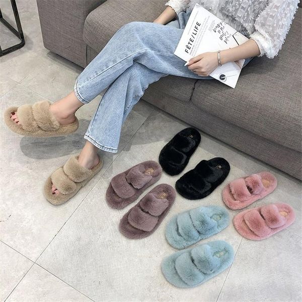 women winter home slippers furry fluffy flat shoes fashion comfortable non-slip solid colors warm casual, Black
women winter home slippers furry fluffy flat shoes fashion comfortable non-slip solid colors warm casual, Black