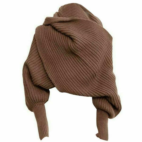 selling winter warm knitted wrap crochet thick shawl cape with sleeve scarf for women and men -b5 scarves, Blue;gray
selling winter warm knitted wrap crochet thick shawl cape with sleeve scarf for women and men -b5 scarves, Blue;gray