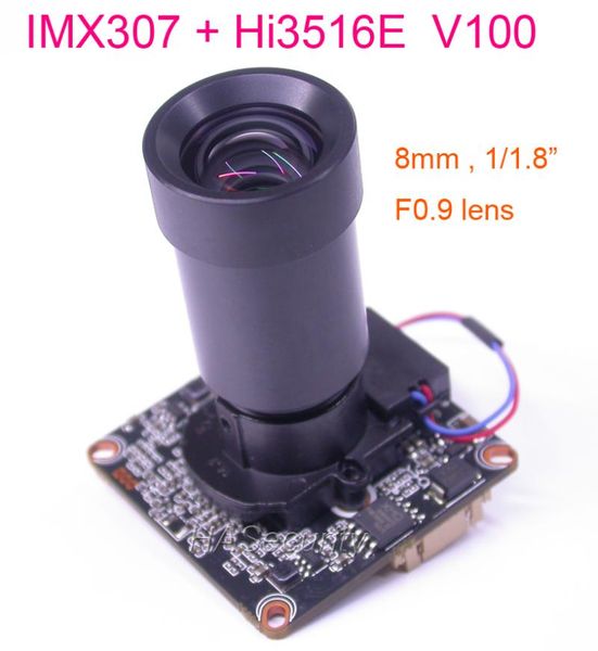 f0.9 lens 1080p ipc 1/2.8" sony starvis imx307 cmos image sensor hi3516e v100 cctv ip camera pcb board module +lan cable +irc cameras
f0.9 lens 1080p ipc 1/2.8" sony starvis imx307 cmos image sensor hi3516e v100 cctv ip camera pcb board module +lan cable +irc cameras