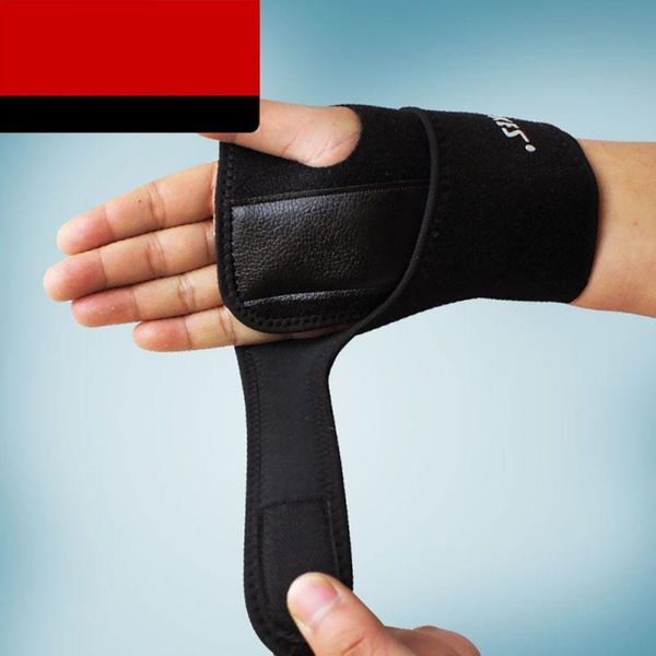 wrist support outdoor detachable steel splint sprain sports plate brace protector, Black;red
wrist support outdoor detachable steel splint sprain sports plate brace protector, Black;red