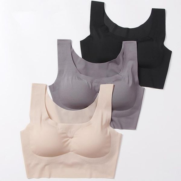 women's tank brassiere comfortable women bra underwear lingerie backless gather bralette soft female intimates camisoles & tanks, Black;white
women's tank brassiere comfortable women bra underwear lingerie backless gather bralette soft female intimates camisoles & tanks, Black;white