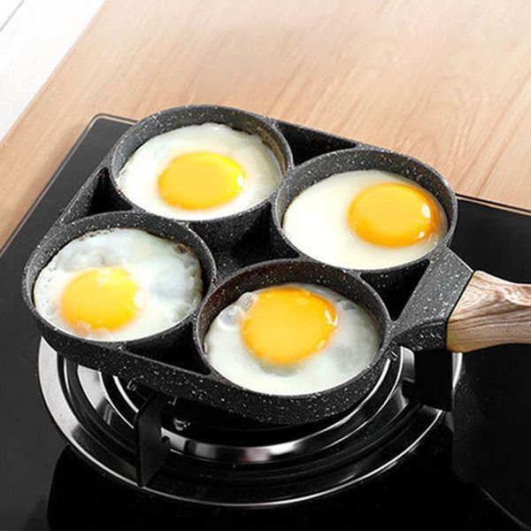 pans 4 hole frying pan non stick breakfast burger egg pancake maker wooden handle stone four omelet
pans 4 hole frying pan non stick breakfast burger egg pancake maker wooden handle stone four omelet