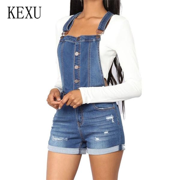 casual jeans overalls suspender shorts denim jumpsuit street style women clothing women's, Blue
casual jeans overalls suspender shorts denim jumpsuit street style women clothing women's, Blue