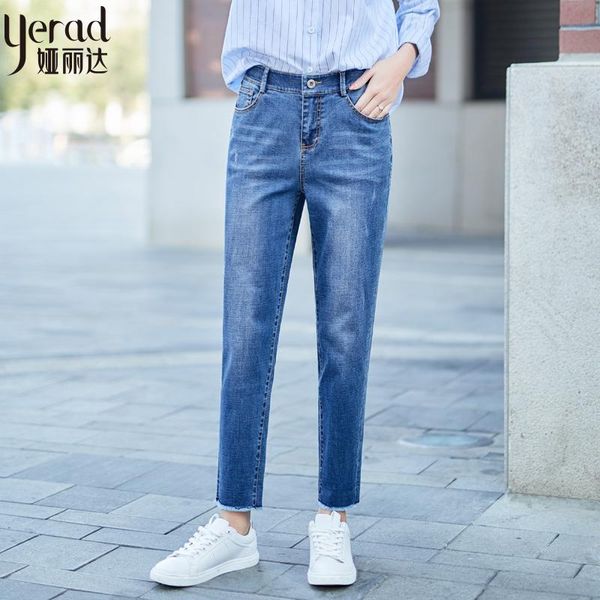 women's jeans yerad fashion harem mid waist ankle length pants women trousers casual loose fit vintage denim, Blue
women's jeans yerad fashion harem mid waist ankle length pants women trousers casual loose fit vintage denim, Blue