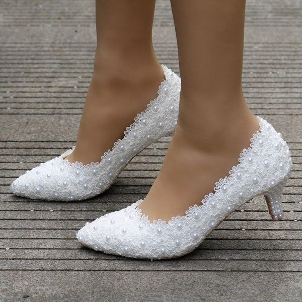 dress shoes women white lace wedding 5cm thick kitten heel pumps princess party birthday high, Black
dress shoes women white lace wedding 5cm thick kitten heel pumps princess party birthday high, Black