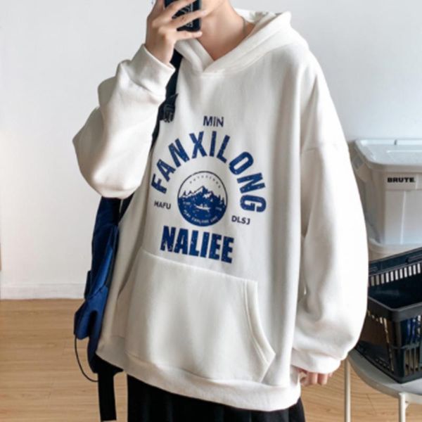 men's hoodies & sweatshirts warm color loose printing and women cotton pullover in autumn winter fashion trend simple leisure sports co, Black
men's hoodies & sweatshirts warm color loose printing and women cotton pullover in autumn winter fashion trend simple leisure sports co, Black