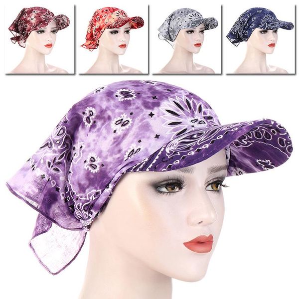 wide brim hats 1pc bandana scarf sunscreen hedging cap spring summer printed for women peaked leisure headscarf sun visor outdoor supplies, Blue;gray
wide brim hats 1pc bandana scarf sunscreen hedging cap spring summer printed for women peaked leisure headscarf sun visor outdoor supplies, Blue;gray
