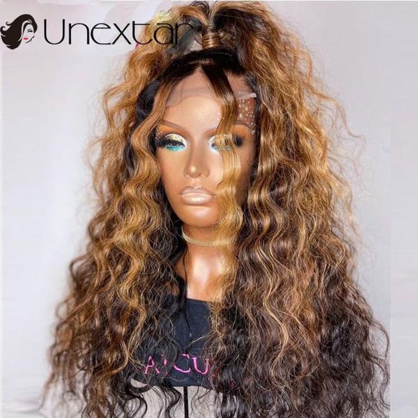 lace wigs highlight blonde 13*4 front 180% curly brown brazilian human hair for women preplucked, Black;brown
lace wigs highlight blonde 13*4 front 180% curly brown brazilian human hair for women preplucked, Black;brown