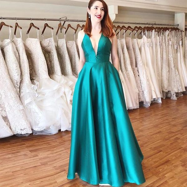 party dresses v-neck turquoise prom a-line long formal gowns simple satin vestido de formatura 2021 arrival dress, White;black
party dresses v-neck turquoise prom a-line long formal gowns simple satin vestido de formatura 2021 arrival dress, White;black