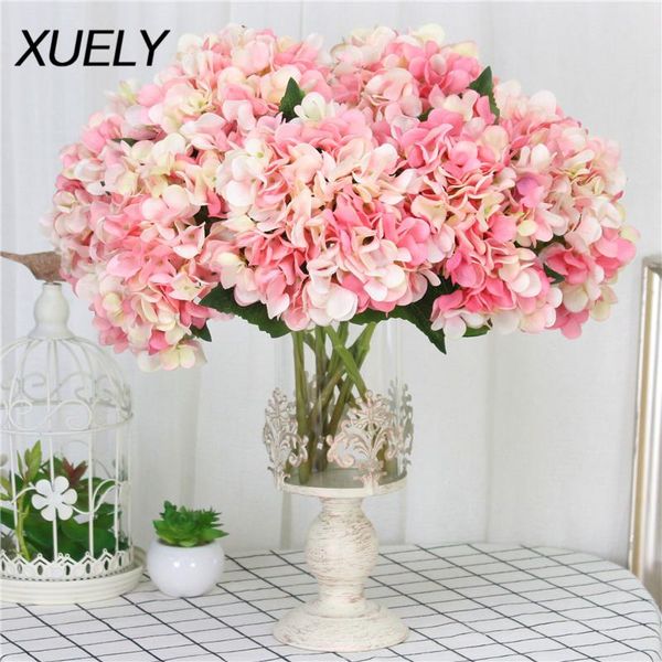 35cm artificial flowers silk hydrangea wedding bride bouquet home year decoration accessories for vase flower arrangement decorative & wreat
35cm artificial flowers silk hydrangea wedding bride bouquet home year decoration accessories for vase flower arrangement decorative & wreat