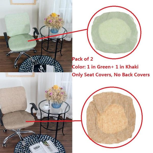 chair covers pack 2 spandex stretch seat cover bar stool slipcover home party pub club- green, khaki
chair covers pack 2 spandex stretch seat cover bar stool slipcover home party pub club- green, khaki
