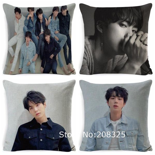 kpop cushion cover linen throw pillows for car sofa decorative love yourself k- boys pillow case home decoration cushion/decorative
kpop cushion cover linen throw pillows for car sofa decorative love yourself k- boys pillow case home decoration cushion/decorative