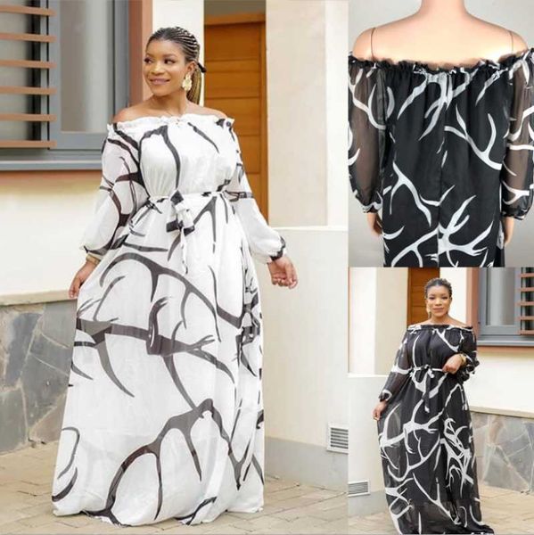 casual dresses real pictures women slash neck striped printing loose dress lady autumn est lantern sleeve backless floor-lengh, Black;gray
casual dresses real pictures women slash neck striped printing loose dress lady autumn est lantern sleeve backless floor-lengh, Black;gray